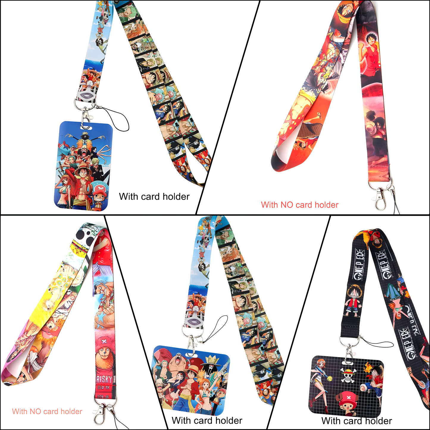 ONE PIECE Anime Lanyards