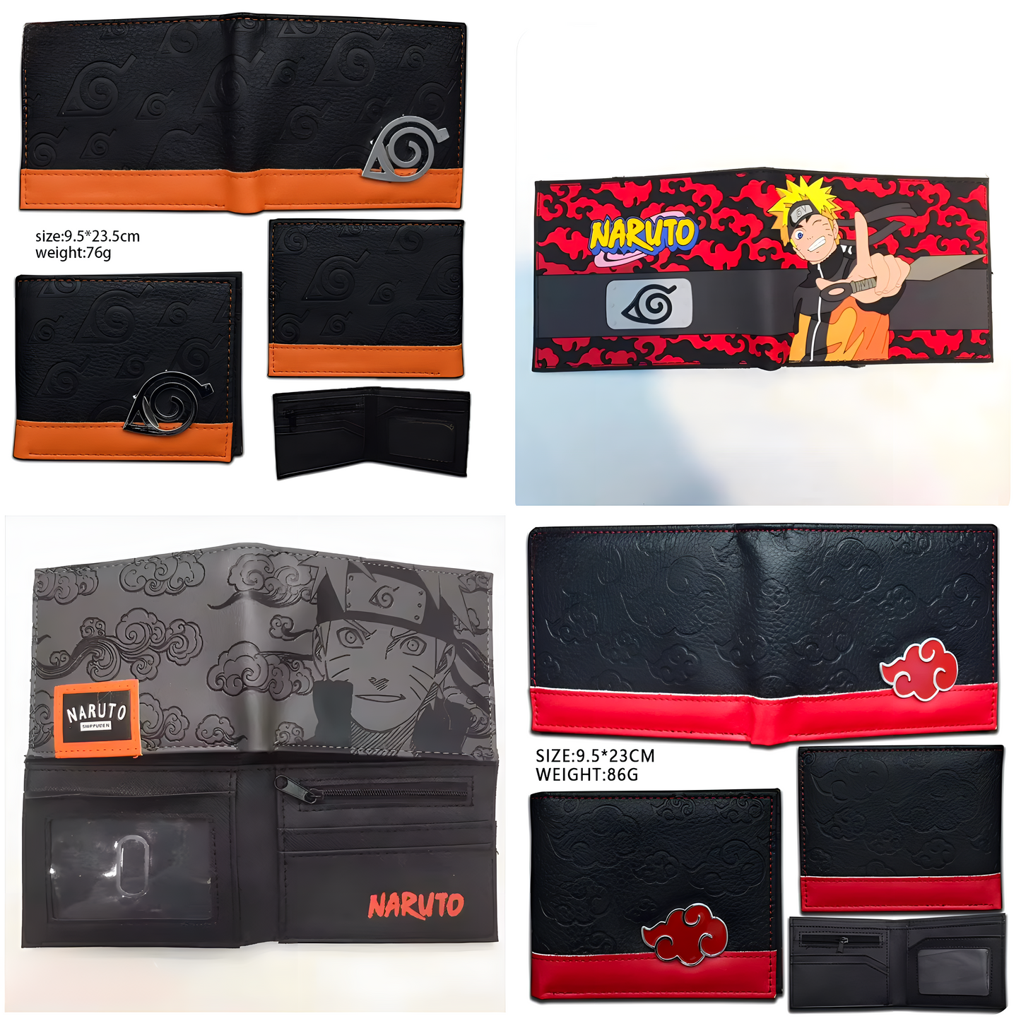 BORUTO/NARUTO Anime Wallets