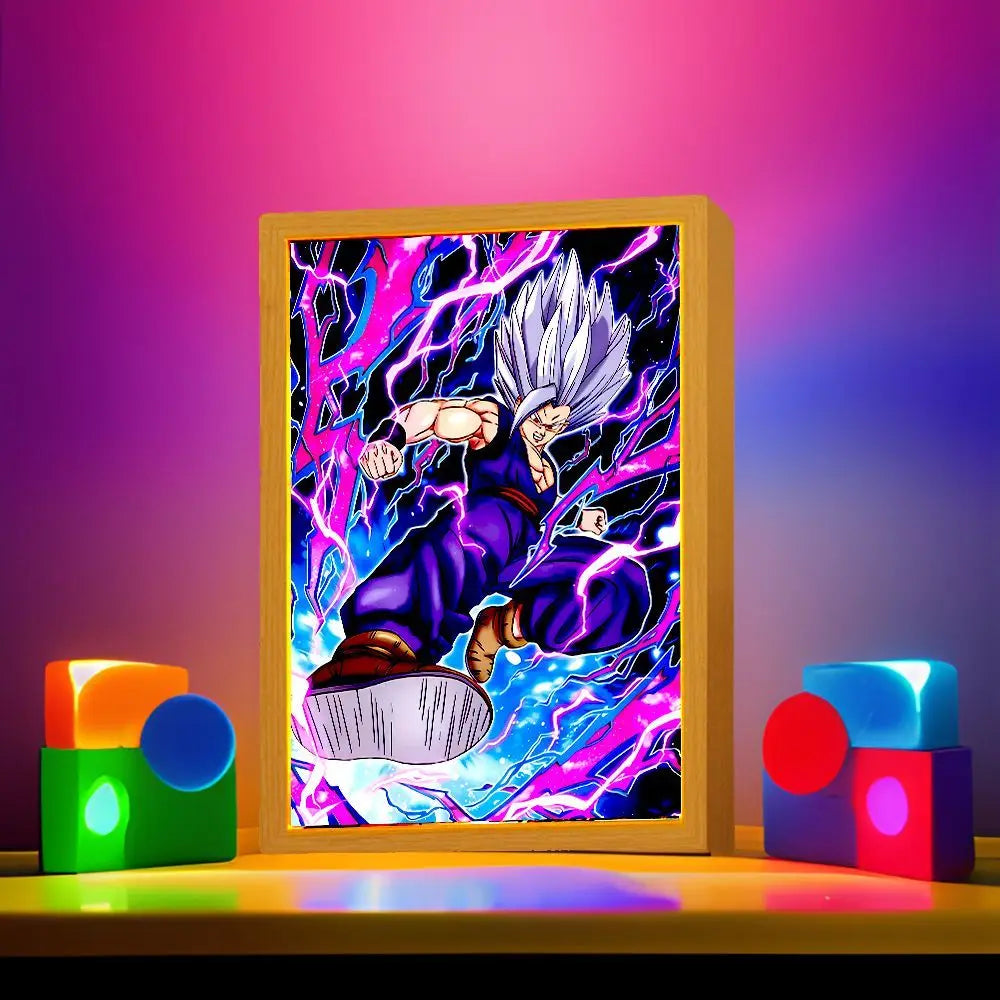 Dragon BALL Anime LED Light Painting Photo Frame