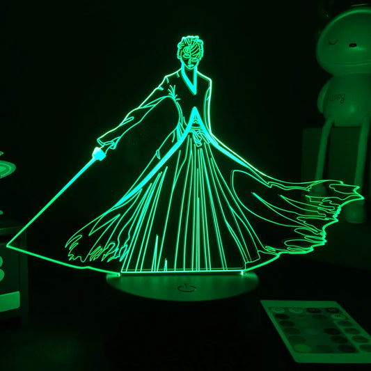 Anime BLEACH/Ichigo 3D LED Light Lamps