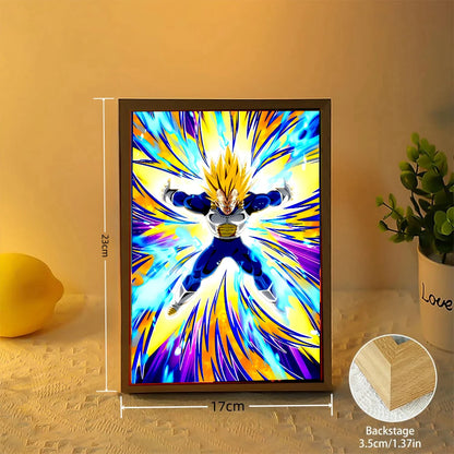 Dragon BALL Anime LED Light Painting Photo Frame