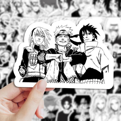 10/30/50/103Pcs NARUTO Manga Style Stickers