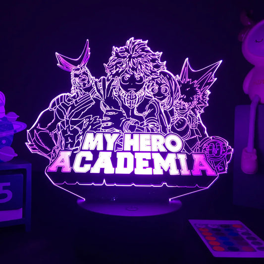 MY HERO ACADEMIA Anime LED Light Lamps