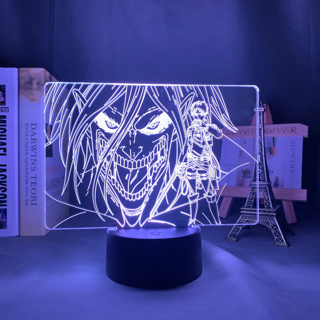 ATTACK ON TITAN Anime LED Light Lamps