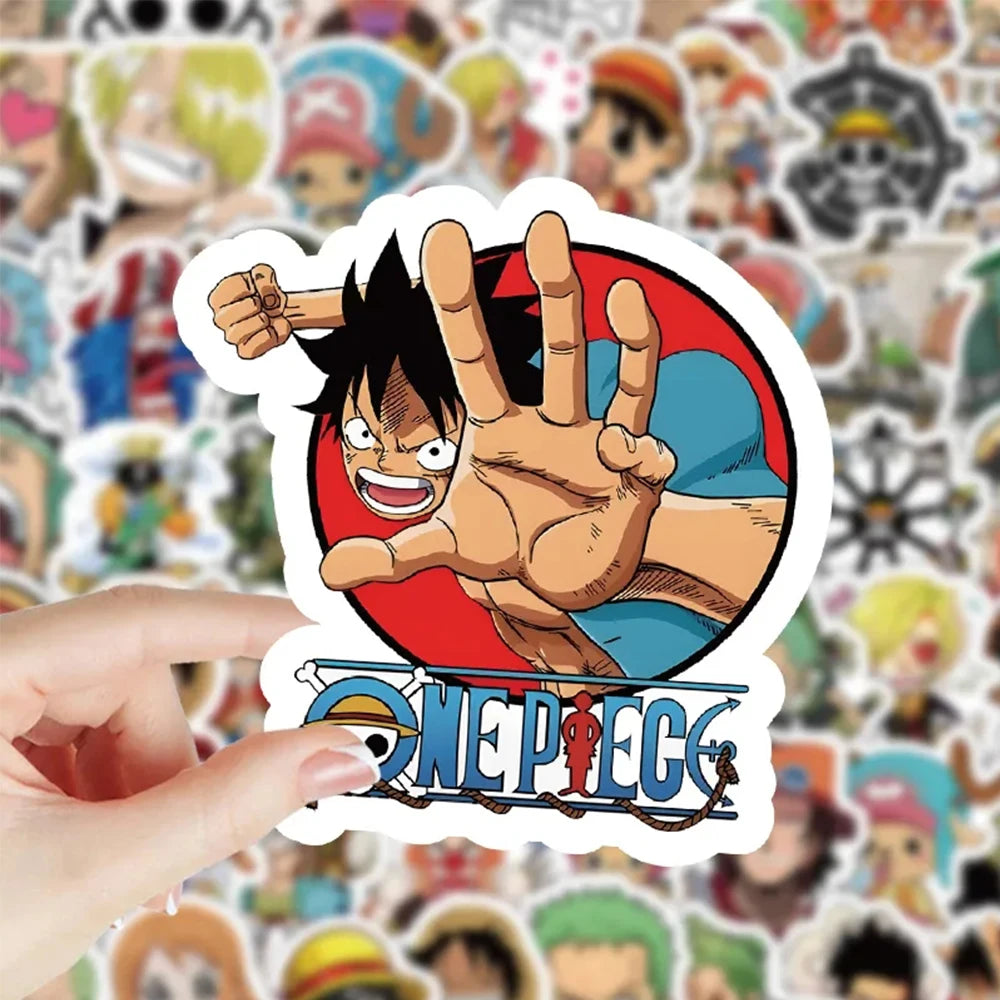 10/30/50/100pcs ONE PIECE Anime Stickers