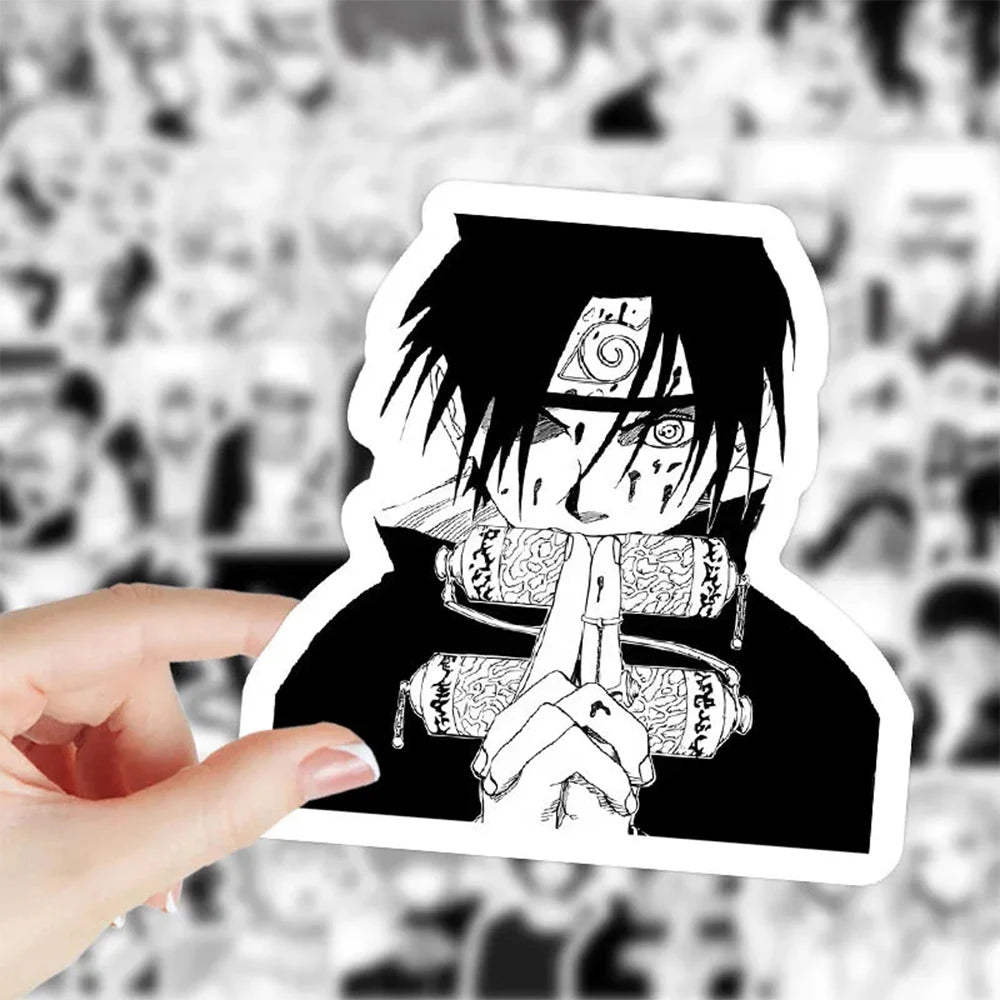 10/30/50/103Pcs NARUTO Manga Style Stickers