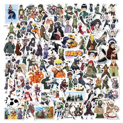 100pcs NARUTO Anime Stickers